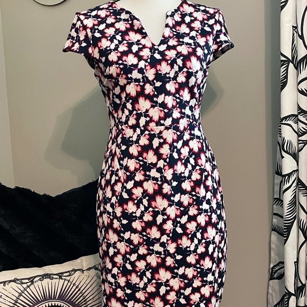 Banana Republic Factory tie dye work dress 2